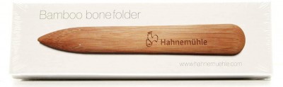 Bamboo bone folder Plegadora de papel
