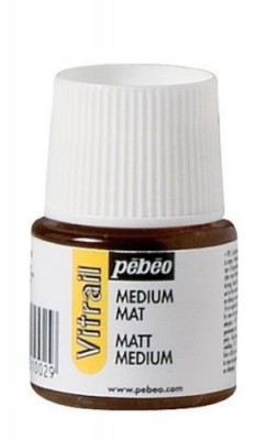 PINTURA PARA CRISTAL 45ML. PEBEO VITRAIL - MATT MEDIUM