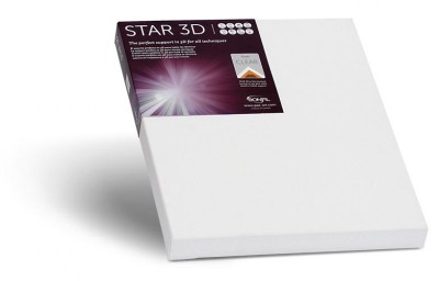 Lienzo con bastidor 60F 3D Star