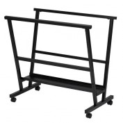 Porta carpetas y l&aacute;minas met&aacute;lico con ruedas