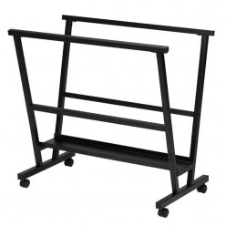 Porta carpetas y l&aacute;minas met&aacute;lico con ruedas