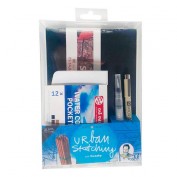 Set Urban Sketching Talens negro