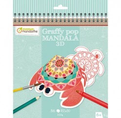 Libro mandalas para niños Avenue Mandarine GY094C