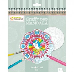 Libro mandalas para niños Avenue Mandarine GY071C