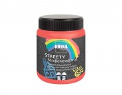 Pintura tiza liquida para asfalto KREUL STREETY Rojo 200ml.