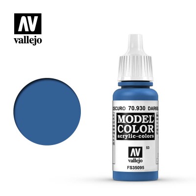 Model Color Vallejo Azul Oscuro 70.930