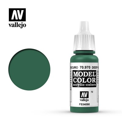 Model Color Vallejo Verde Oscuro 70.970
