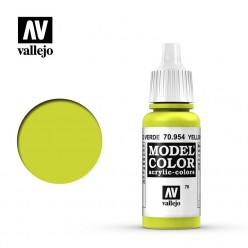 Model Color Vallejo Amarillo Verde 70.954