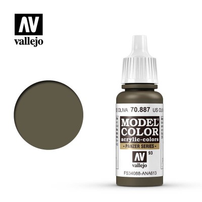 Model Color Vallejo US Verde Oliva 70.887