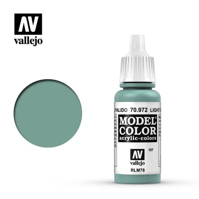 Model Color Vallejo Verde Azul Pálido 70.972