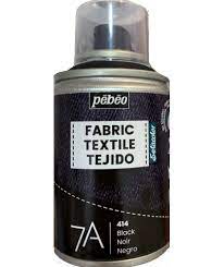 Spray Pintura Tejidos Setacolor Negro 100 ml