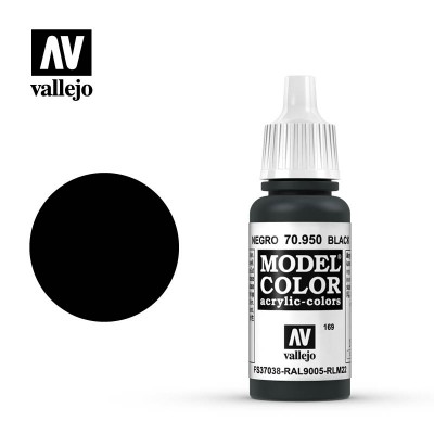 Model Color Vallejo Negro 70.950