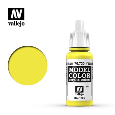 Model Color Vallejo Amarillo Fluorescente 70.730