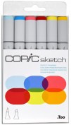 Copic Sketch Set 6 colores Perfect Primaries