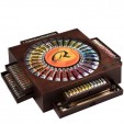 CAJA DE MADERA REMBRANDT EDICIÓN LIMITADA, 120 COLORES MAS ACCESORIOS