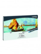 Ceras acuarelables Aquacolor Lyra Caja metálica 48 colores