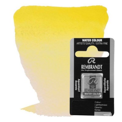 ACUARELA REMBRANDT 1/2 GODET AMARILLO CADMIO LIMON 207