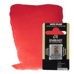 ACUARELA REMBRANDT 1/2 GODET ROJO PERILENO 379