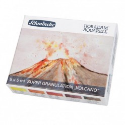 Set Acuarela Horadam Schmincke Supergranulado Volcano 5 ml