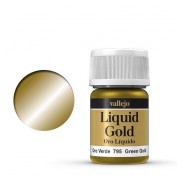 Vallejo Oro Líquido 35 Ml Metalizado Oro Verde