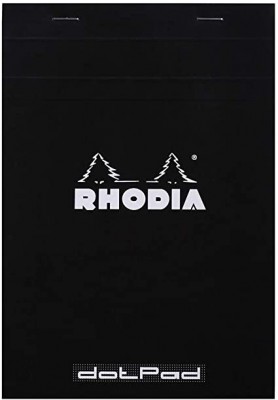 RHODIA DOT LETTERING CUADERNO CON PUNTOS A5 NEGRA