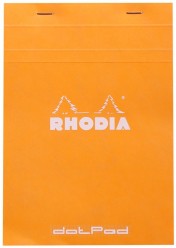 RHODIA DOT LETTERING CUADERNO CON PUNTOS A5 NARANJA