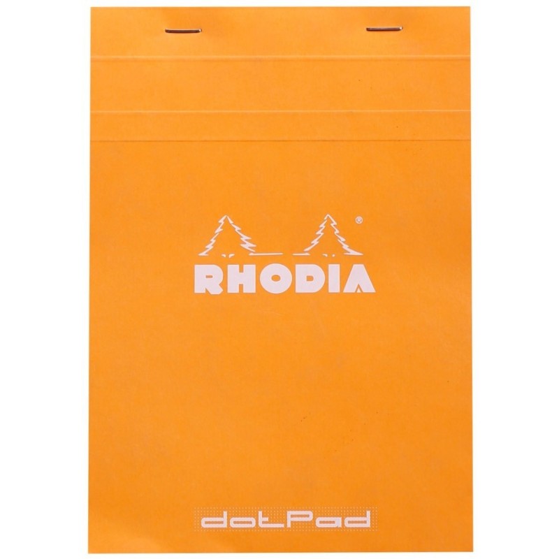 RHODIA DOT LETTERING CUADERNO CON PUNTOS A5 NARANJA