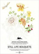 Libro de arte para colorear Still Life Bouquets