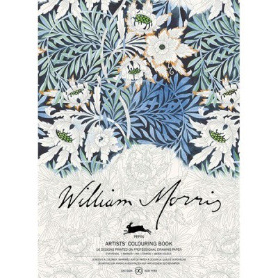 LIBRO DE ARTE PARA COLOREAR WILLIAM MORRIS