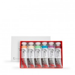 Set Acuarela extra fina PWC ShinHan 15ml  6 Tubos Set Tint A 