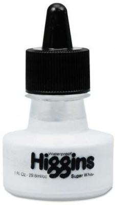 HIGGINS SUPER WHITE TINTA DIBUJO COLOR NEGRO INK 29.5ML