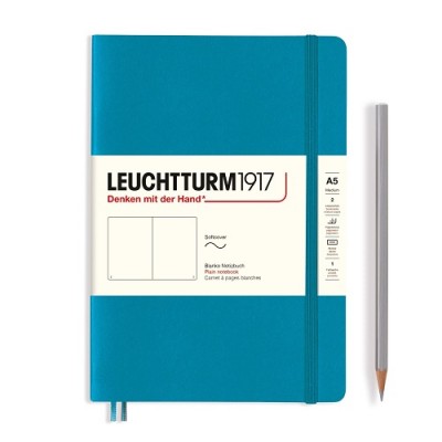 Leuchtturm1917 Libreta Mediana Tapa Blanda Ocean 365506