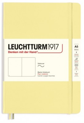 Leuchtturm1917 Libreta Mediana Tapa Blanda Vainilla 365499