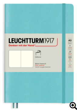 Leuchtturm1917 Libreta Mediana Tapa Dura Aquamarine 363390