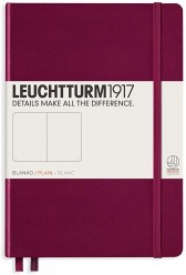 Leuchtturm1917 Libreta Mediana Tapa Dura Port Red 359697