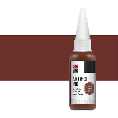 TINTAS ALCOHOL INK MARABU 20ML BROWN