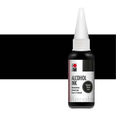 TINTAS ALCOHOL INK MARABU 20ML BLACK 