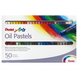 PENTEL CAJA 50 OIL PASTELS