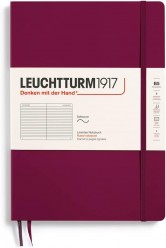 Leuchtturm1917 Libreta B5 Tapa Blanda Port Red 359672