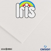 15 CARTULINAS CANSON IRIS VIVALDI BLANCO 50x65cm