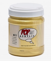 ACRILICO PEBEO POP ART 700 ML ORO IRIDISCENTE