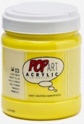 ACRILICO PEBEO POP ART 700 ML AMARILLO