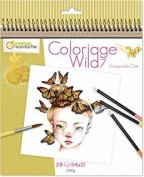 LIBRO MANDALAS PARA NIÑOS COLORIAGE WILD 7