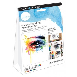 SET ACUARELA OJOS DALER ROWNEY 