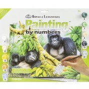Pintar con números Mountain Gorillas