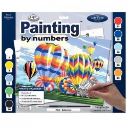 Pintar con números Ballooning