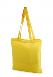 Bolsa de algodón color amarillo