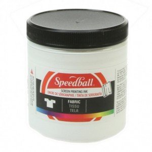 Tinta serigrafia textil Speedball 237 ml Blanco