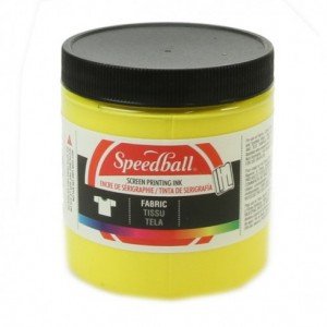 Tinta serigrafia textil Speedball 237 ml Amarillo