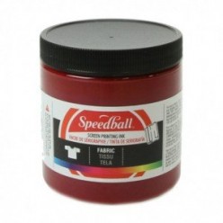 Tinta serigrafia textil Speedball 237 ml Burdeos